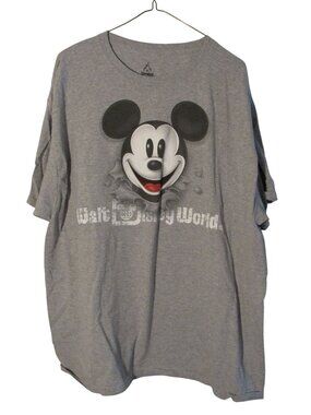 Walt Disney World Mickey Mouse Head Back Tee Shirt XL T-Shirt